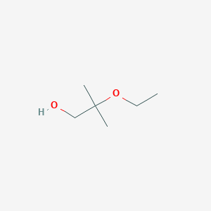 molecular formula C6H14O2 B2588620 2-Ethoxy-2-methylpropan-1-ol CAS No. 22665-69-6