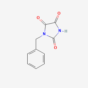 molecular formula C10H8N2O3 B2588705 1-Benzylimidazolidine-2,4,5-trione CAS No. 30345-85-8