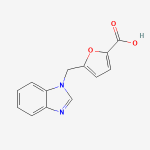5-(1H-Benzimidazol-1-ylmethyl)-2-furoic acid