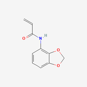 N-(1,3-Benzodioxol-4-yl)prop-2-enamide