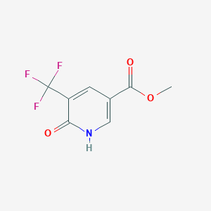 molecular formula C8H6F3NO3 B2588751 Methyl 6-hydroxy-5-(trifluoromethyl)nicotinate CAS No. 1476762-59-0