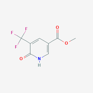 molecular formula C8H6F3NO3 B2588751 methyl 6-oxo-5-(trifluoromethyl)-1H-pyridine-3-carboxylate CAS No. 1476762-59-0