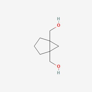 molecular formula C8H14O2 B2588754 [rac-(1R,5S)-5-(羟甲基)双环[3.1.0]己烷-1-基]甲醇, 顺式 CAS No. 103478-23-5