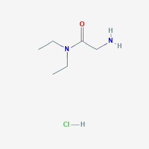 molecular formula C6H15ClN2O B025888 2-Amino-N,N-diethylacetamide hydrochloride CAS No. 108723-79-1