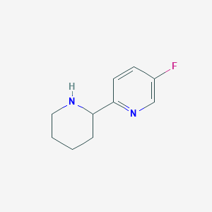 5-Fluoro-2-(piperidin-2-yl)pyridine