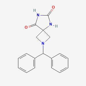 2-Benzhydryl-2,5,7-triazaspiro[3.4]octane-6,8-dione