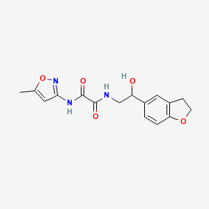 N1-(2-(2,3-dihydrobenzofuran-5-yl)-2-hydroxyethyl)-N2-(5-methylisoxazol-3-yl)oxalamide