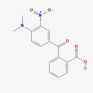 2-[4-(Dimethylamino)-3-nitrobenzoyl]benzoic acid