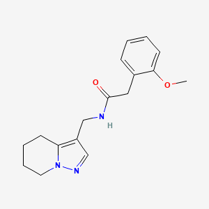 2-(2-methoxyphenyl)-N-((4,5,6,7-tetrahydropyrazolo[1,5-a]pyridin-3-yl)methyl)acetamide