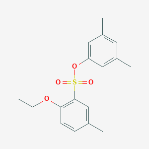 3,5-Dimethylphenyl 2-ethoxy-5-methylbenzene-1-sulfonate