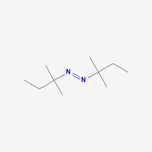 molecular formula C10H22N2 B025890 Diazene, bis(1,1-dimethylpropyl)- CAS No. 19694-12-3
