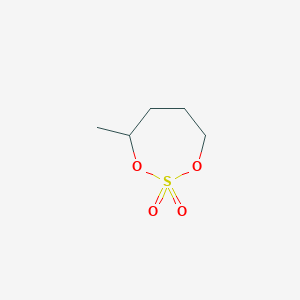 molecular formula C5H10O4S B2589004 4-Methyl-1,3,2-dioxathiepane 2,2-dioxide CAS No. 2470434-99-0