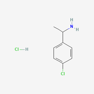 molecular formula C8H11Cl2N B2589047 1-(4-Chlorophenyl)ethanamine HCl CAS No. 53896-10-9; 56782-68-4