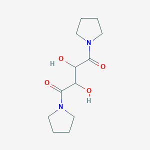 2,3-Dihydroxy-1,4-dipyrrolidin-1-ylbutane-1,4-dione