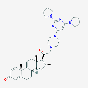 molecular formula C38H52N6O2 B025892 Tirilazad CAS No. 110101-66-1
