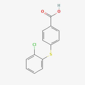 molecular formula C13H9ClO2S B2589347 4-(2-Chlorophenylthio)benzoic acid CAS No. 141358-09-0