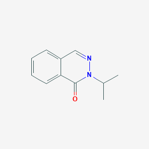 molecular formula C11H12N2O B2589755 2-isopropyl-2H-phthalazin-1-one CAS No. 63536-32-3