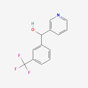 B2589785 Pyridin-3-yl[3-(trifluoromethyl)phenyl]methanol CAS No. 89667-20-9