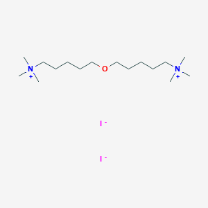 molecular formula C16H38I2N2O B025898 CJCHXUPJGGBJMH-UHFFFAOYSA-L CAS No. 109448-61-5
