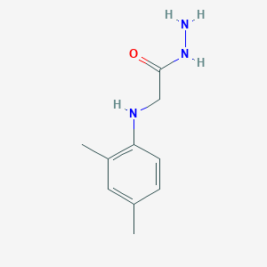 molecular formula C10H15N3O B2589854 2-(2,4-Dimethylanilino)acetohydrazide CAS No. 314766-09-1