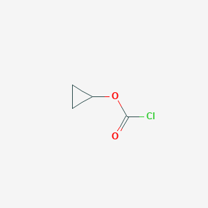 molecular formula C4H5ClO2 B2590192 Cyclopropyl chloroformate CAS No. 52107-21-8