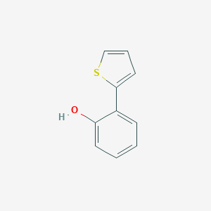 molecular formula C10H8OS B025902 2-(Thiophen-2-yl)phenol CAS No. 106584-13-8