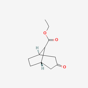 Ethyl 8-syn-(1S,5R)-3-oxobicyclo[3.2.1]octane-8-carboxylate