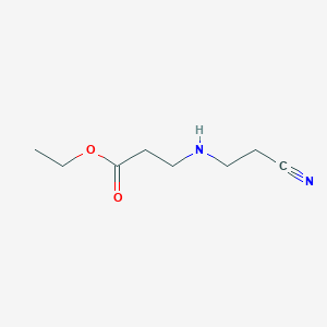 Ethyl 3-(2-cyanoethylamino)propanoate