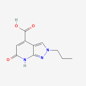 6-oxo-2-propyl-6,7-dihydro-2H-pyrazolo[3,4-b]pyridine-4-carboxylic acid
