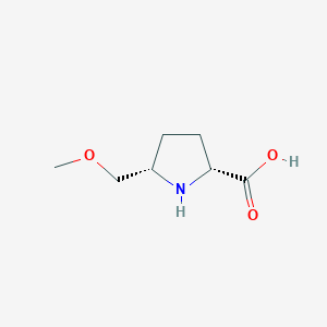 (2R,5S)-5-(Methoxymethyl)pyrrolidine-2-carboxylic acid