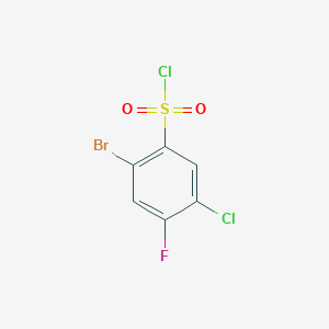 2-Bromo-5-chloro-4-fluorobenzenesulfonyl chloride