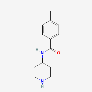 4-methyl-N-(piperidin-4-yl)benzamide