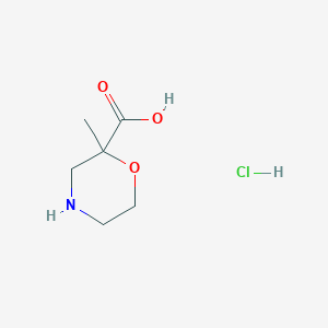 2-Methylmorpholine-2-carboxylic acid hydrochloride