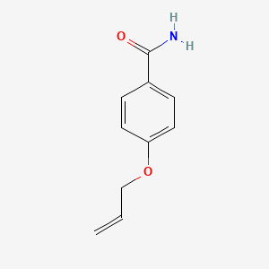 molecular formula C10H11NO2 B2590364 4-(Allyloxy)benzamide CAS No. 97960-35-5