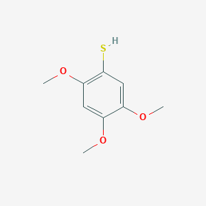 molecular formula C9H12O3S B2590403 2,4,5-Trimethoxybenzenethiol CAS No. 1501379-35-6