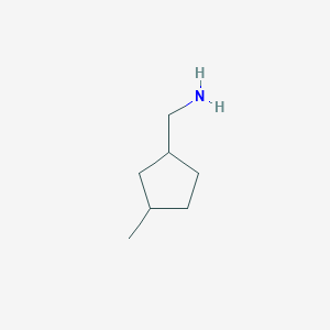 molecular formula C7H15N B2590483 (3-Methylcyclopentyl)methanamine CAS No. 42079-44-7