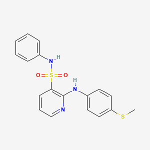 N-(2,4-dimethoxybenzyl)-1-(6H-thieno[2,3-b]pyrrol-5-ylcarbonyl)piperidine-4-carboxamide