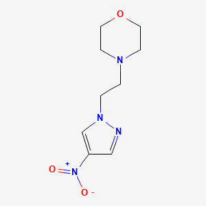 4-(2-(4-Nitro-1H-pyrazol-1-yl)ethyl)morpholine