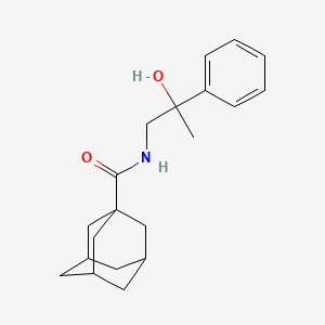 molecular formula C20H27NO2 B2590826 N-(2-hydroxy-2-phenylpropyl)adamantane-1-carboxamide CAS No. 1351585-08-4
