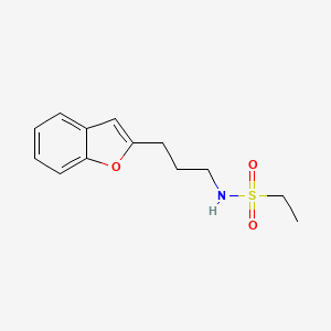 N-(3-(benzofuran-2-yl)propyl)ethanesulfonamide