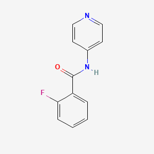 2-fluoro-N-(pyridin-4-yl)benzamide