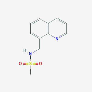 N-[(quinolin-8-yl)methyl]methanesulfonamide