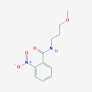 molecular formula C11H14N2O4 B2590999 N-(3-methoxypropyl)-2-nitrobenzamide CAS No. 347907-34-0