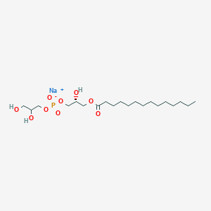 1-Myristoyl-2-hydroxy-sn-glycero-3-phospho-(1'-rac-glycerol) (sodiuM salt)