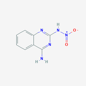 molecular formula C8H7N5O2 B2591187 N2-Nitroquinazoline-2,4-diamine CAS No. 1710350-07-4