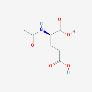 molecular formula C7H11NO5 B025913 N-Acetyl-D-glutamic acid CAS No. 19146-55-5