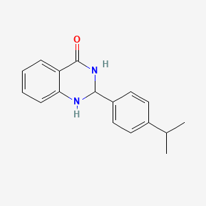 1,2-Dihydro-2-(4-isopropylphenyl)-4(3H)-quinazolinone