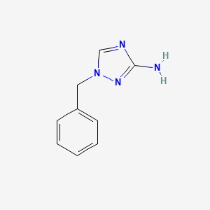 molecular formula C9H10N4 B2591339 1-benzyl-1H-1,2,4-triazol-3-amine CAS No. 25637-43-8