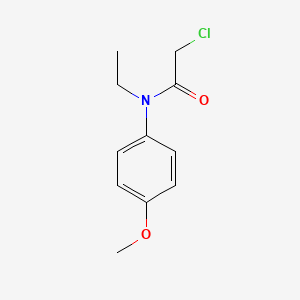 B2591362 2-Chloro-N-ethyl-N-(4-methoxyphenyl)acetamide CAS No. 149142-64-3