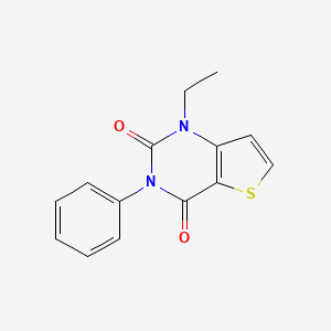 1-ethyl-3-phenylthieno[3,2-d]pyrimidine-2,4(1H,3H)-dione